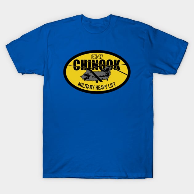 CH-47 Chinook T-Shirt by TCP